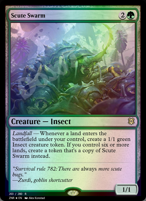 Scute Swarm FOIL