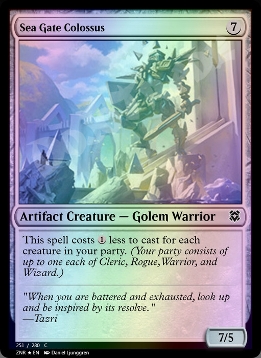 Sea Gate Colossus FOIL