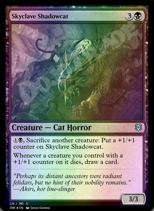 Skyclave Shadowcat FOIL