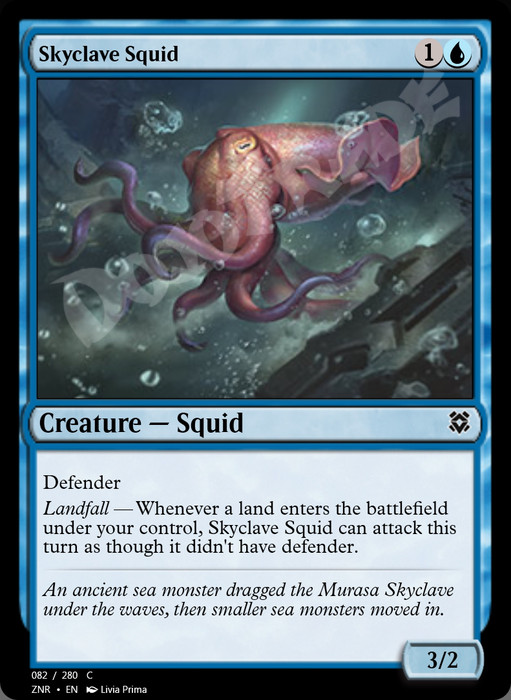 Skyclave Squid