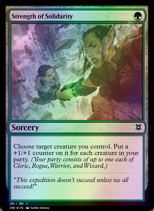 Strength of Solidarity FOIL