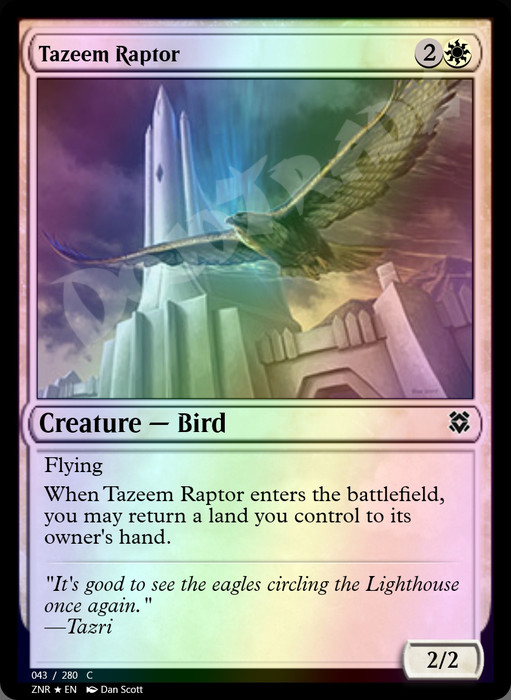 Tazeem Raptor FOIL