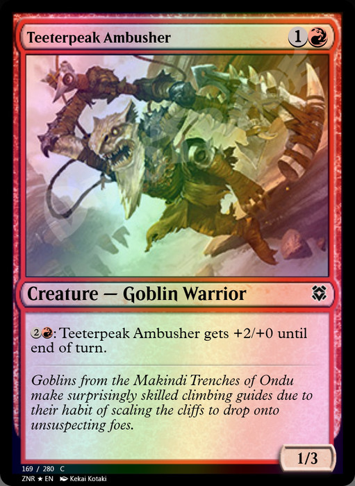 Teeterpeak Ambusher FOIL