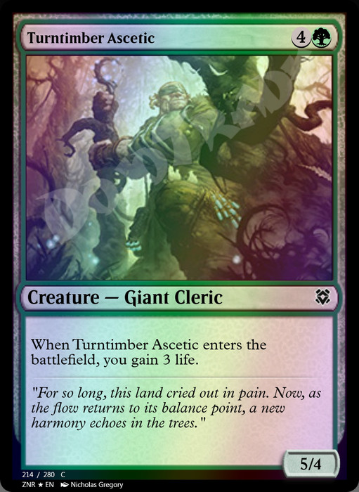 Turntimber Ascetic FOIL