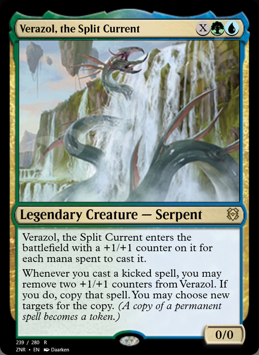 Verazol, the Split Current